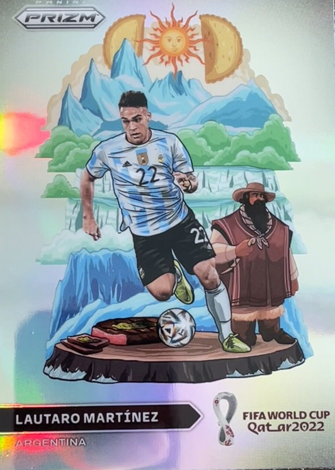 Pedri 2022 Prizm World Cup #25 National Landmarks /(SSP