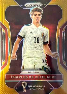 シャルル・デ・ケテラーレ PANINI PRIZM 2022 auto 自筆 シャルル・デ・ケテラーレ PANINI PRIZM 2022 auto 自筆 - メルカリ