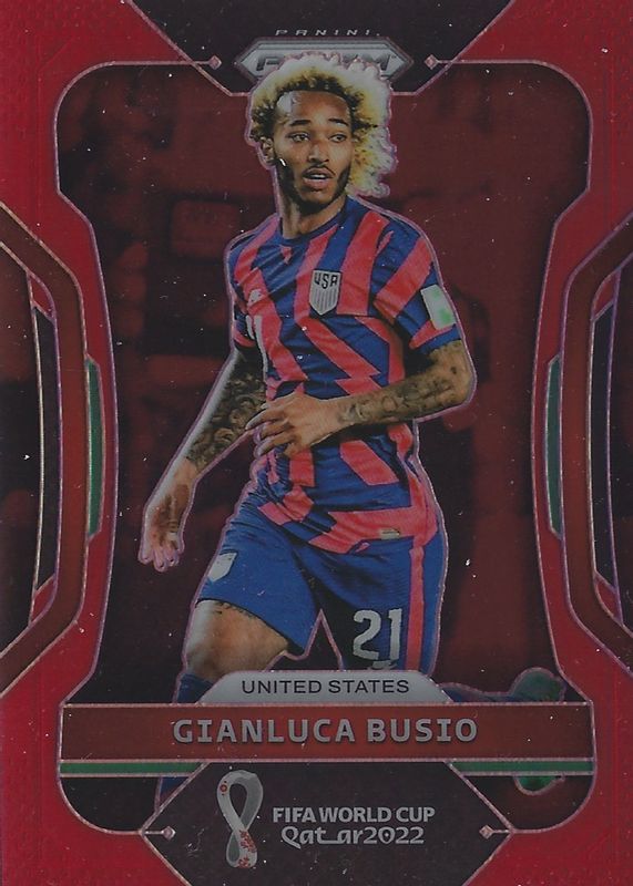 2022 Prizm World Cup #202 Red /399