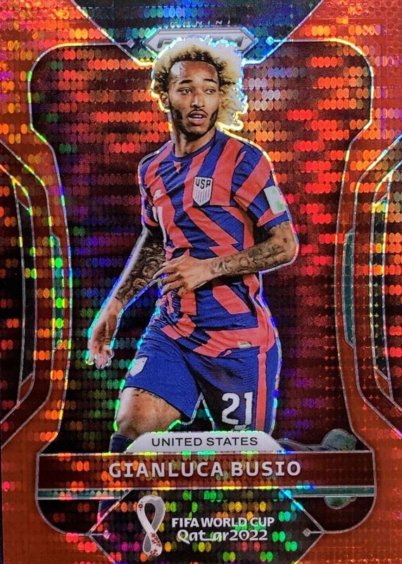 2022 Prizm World Cup #202 Breakaway Red /99