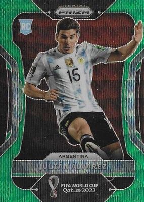 2022 Prizm World Cup #4 Green Wave
