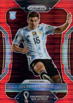 2022 Prizm World Cup #4 Breakaway Red /99