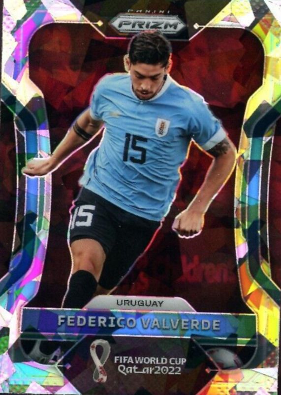 Federico Valverde 2022 Prizm World Cup #277 Ice PSA 10