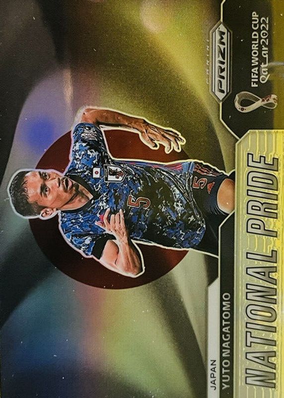 Yuto Nagatomo 2022 Prizm World Cup #14 National Pride /(SSP) RAW