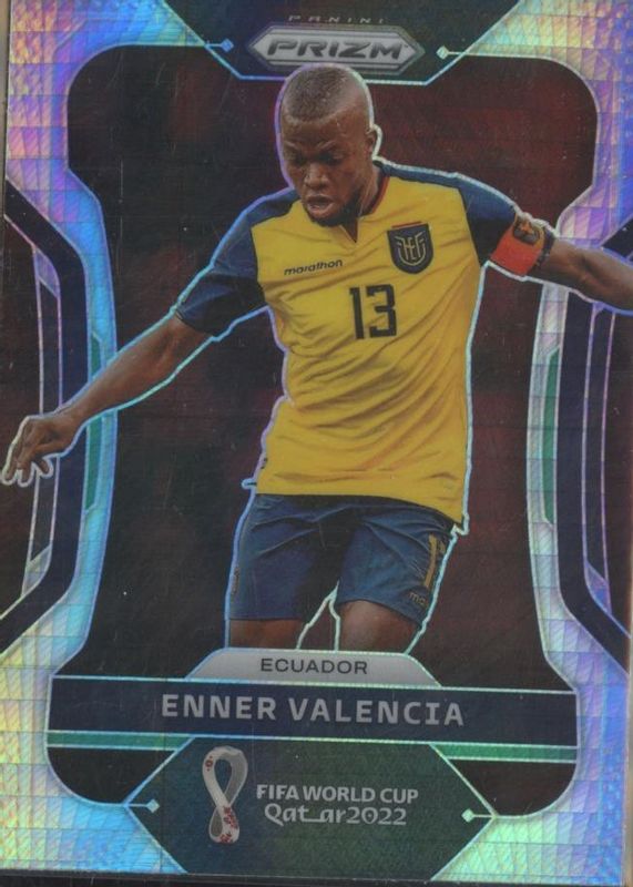 Enner Valencia 2022 Prizm World Cup #77 Hyper BGS 9