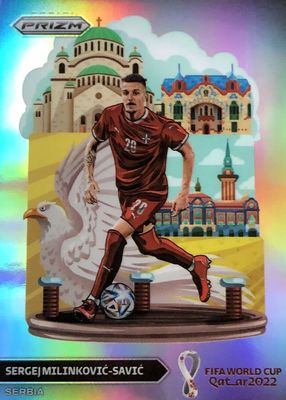 2022 Prizm World Cup #24 National Landmarks /(SSP)