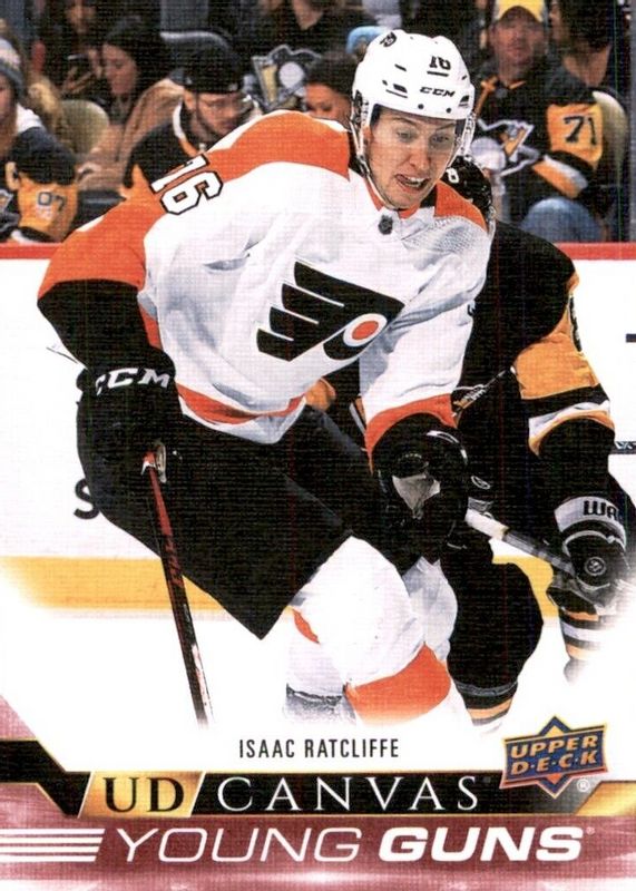 Isaac Ratcliffe 2022 Upper Deck #C112 Young Guns Canvas Rookie RAW