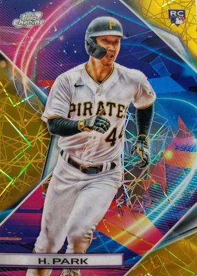 2022 Topps Chrome Cosmic #88 Gold Interstellar Refractor /50