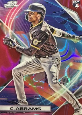 2022 Topps Chrome Cosmic #133 Red Flare Refractor /5