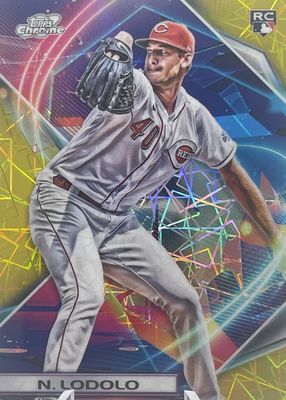 2022 Topps Chrome Cosmic #51 Gold Interstellar Refractor /50