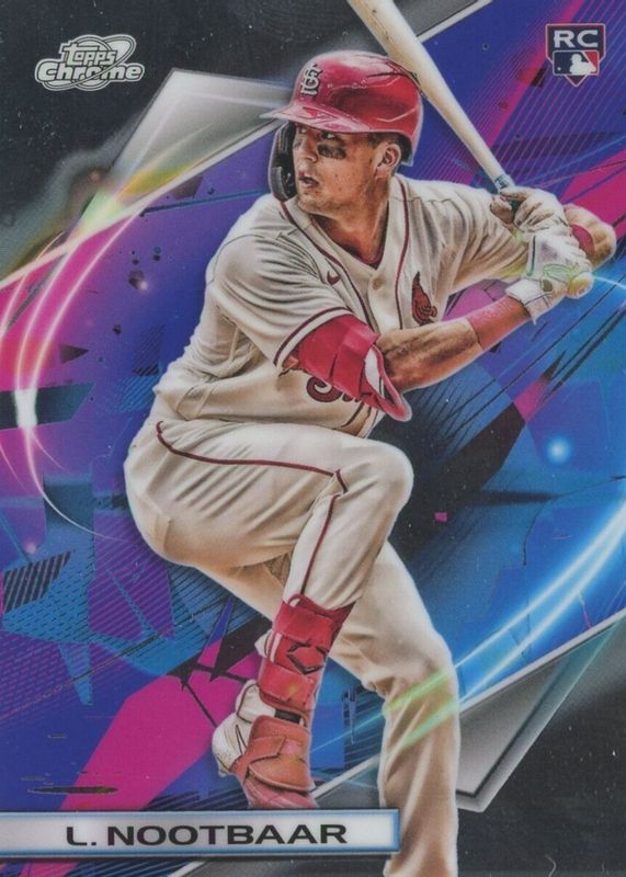 Lars Nootbaar 2022 Topps Cosmic Chrome #174 Base Price Guide 