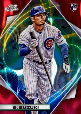 2022 Topps Chrome Cosmic #65 Red Flare Refractor /5