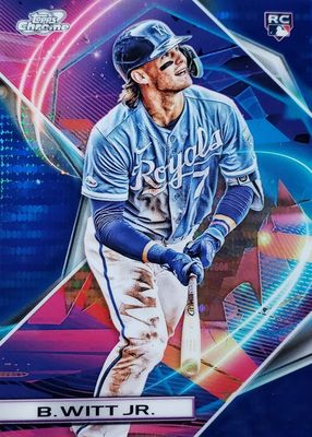 2022 Topps Chrome Cosmic #162 Blue Moon Refractor /99