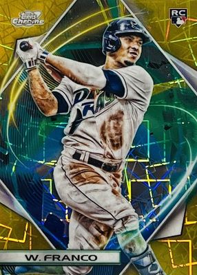 2022 Topps Chrome Cosmic #1 Gold Interstellar Refractor /50