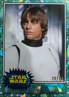 2022 Topps Chrome Star Wars Sapphire Edition #1 Aqua /99