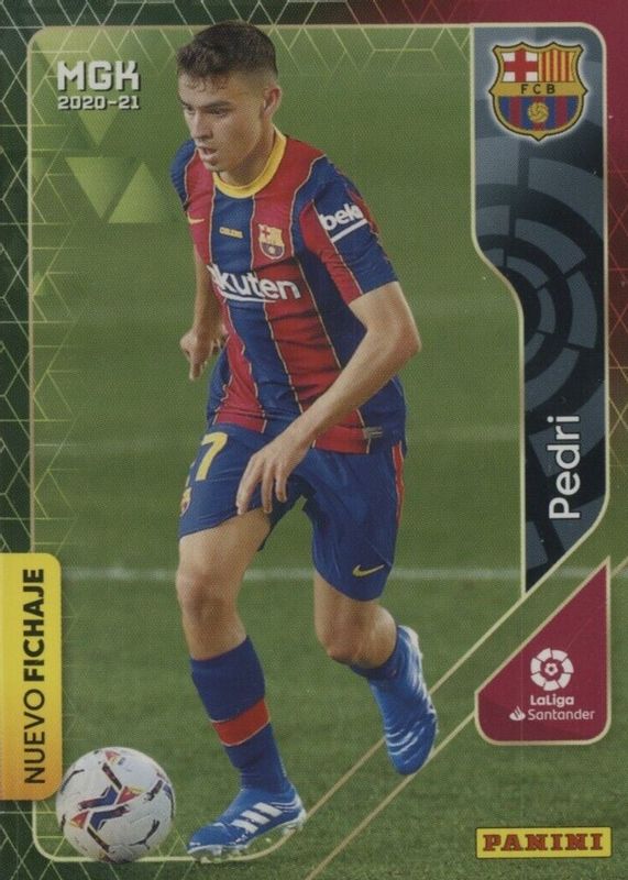 Pedri 2020 Panini Megacracks La Liga #430 Base Rookie SGC 9.5