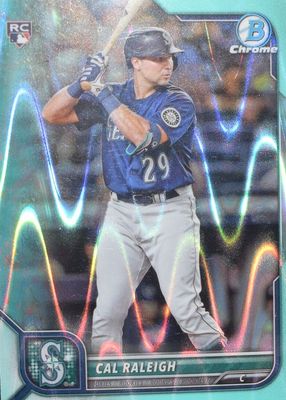 2022 Bowman Chrome #51 Aqua RayWave Refractor /199