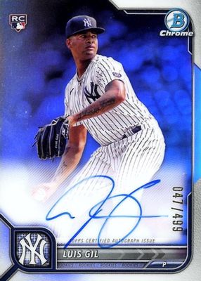 2022 Bowman Chrome #CRA-LG Rookie Auto - Refractor /499