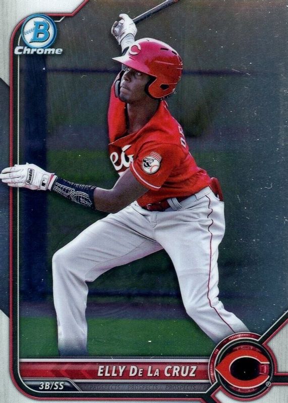  2022 Bowman Prospects Baseball #BP-50 Elly De La Cruz  Pre-Rookie Card - 1st Bowman Card : Sports & Outdoors