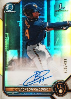 2022 Bowman Chrome #CPA-JCO Prospect Auto - Refractor /499 (1st)