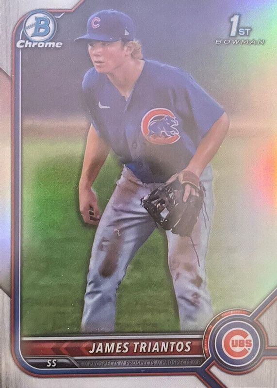 2022 Bowman Chrome #BCP-208 Prospects - Refractor /499 (1st)