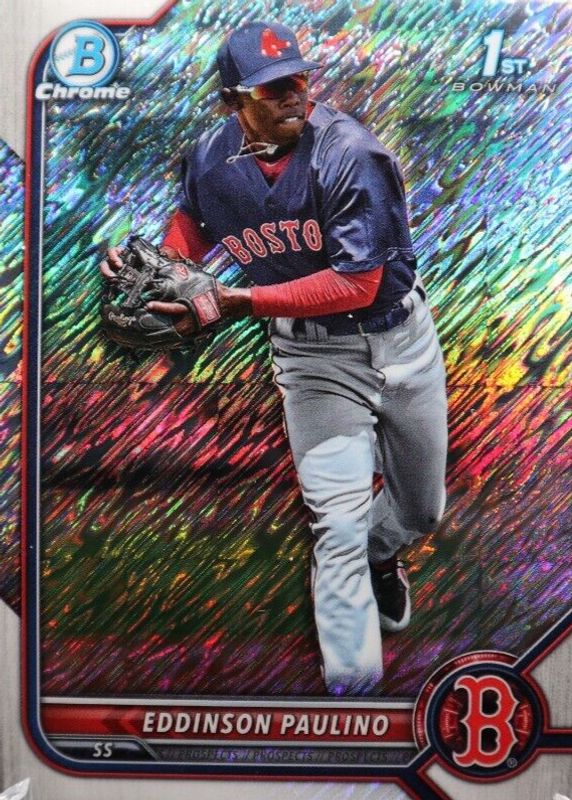 2022 Bowman Chrome #BCP-175 Prospects - Shimmer Refractor (1st)