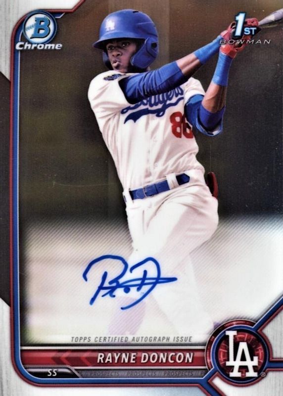 2022 Bowman Chrome #CPA-RD Prospect Auto (1st)