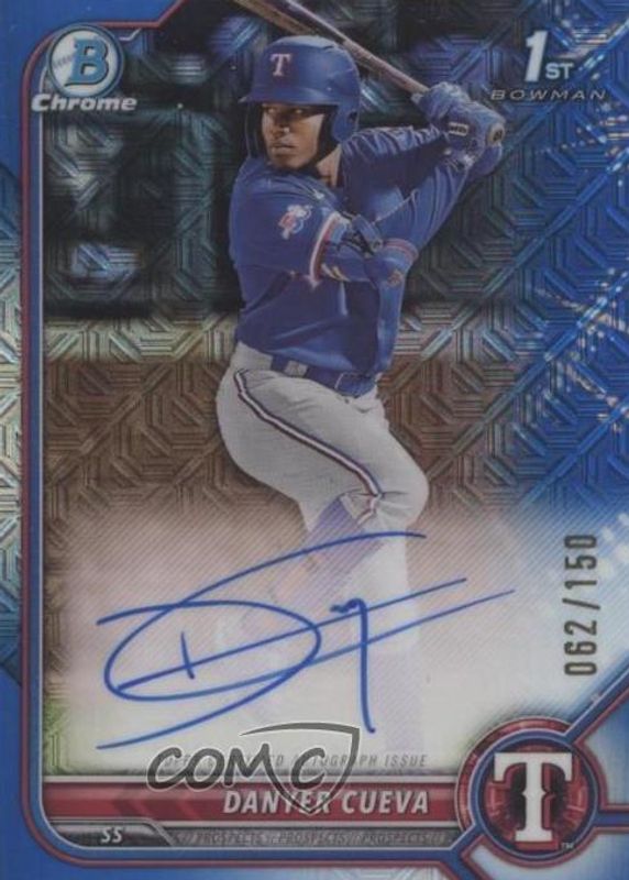 2022 Bowman Chrome #CPA-DCA Prospect Auto - Choice Refractor /150 (1st)