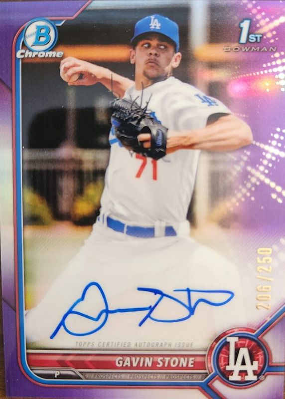 2022 Bowman Chrome #CPA-GS Prospect Auto (1st)