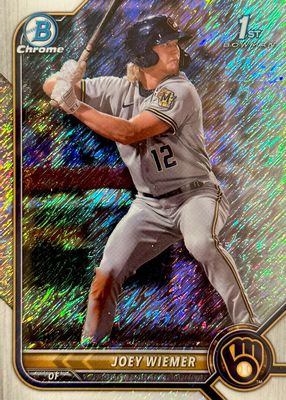 2022 Bowman Chrome #BCP-207 Prospects - Shimmer Refractor (1st)