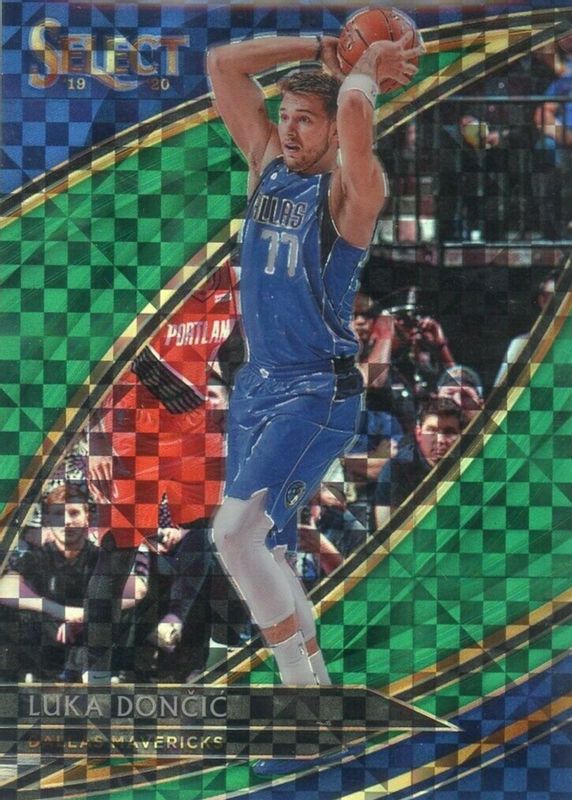 Luka Doncic 2019 Select #281 Courtside Green /5 RAW