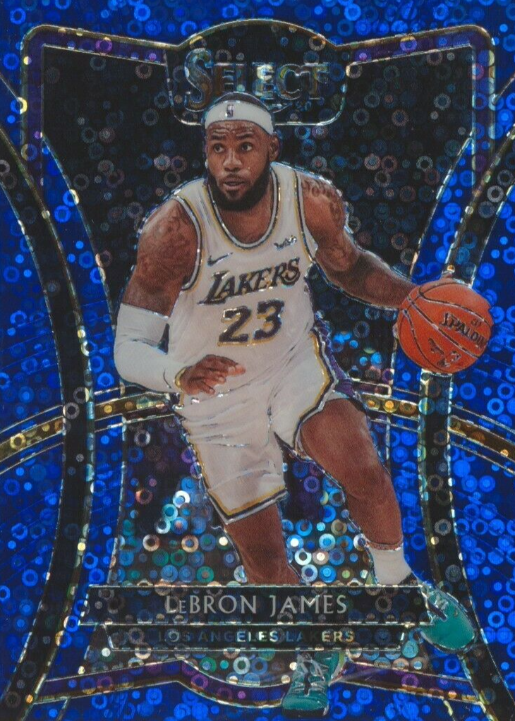 LeBron James 2019 Select #173 Premier Level Blue Disco /25 Price