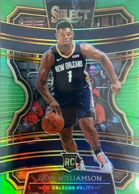 2019 Select #1 Concourse Neon Green /75