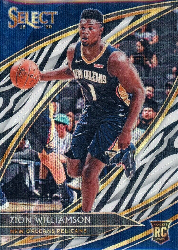 Zion Williamson 2019 Select #297 Courtside Zebra /(SSP) Price