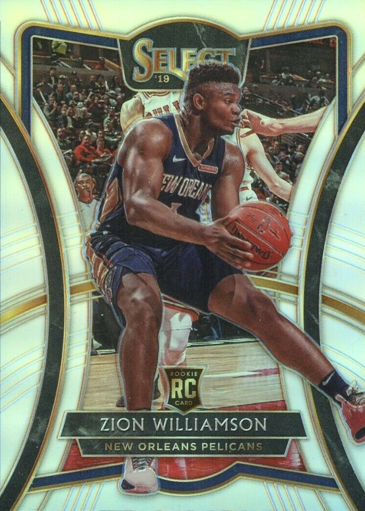 Zion Williamson 2019 Select #199 Premier Level Silver Price Guide