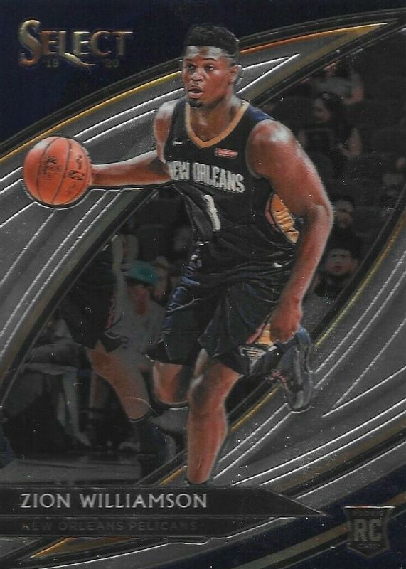 Zion Williamson 2019 Select #297 Courtside Rookie BGS 10 BLACK LABEL