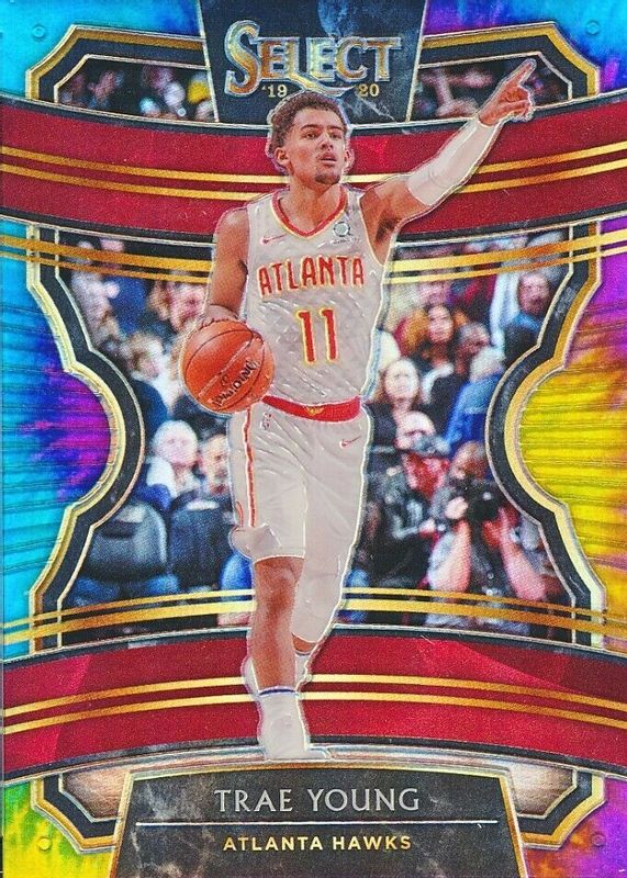 Trae Young 2019 Select #33 Concourse Tie-Dye /25 PSA 10