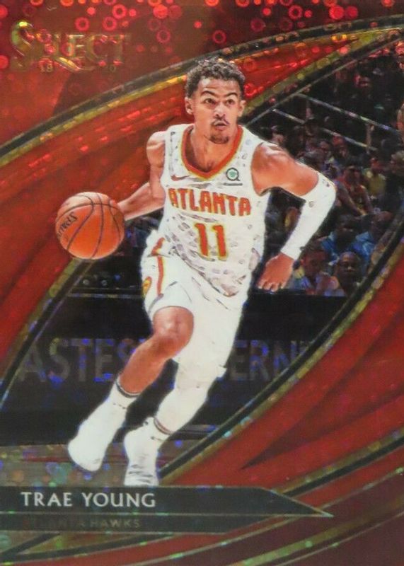 Trae Young 2019 Select #237 Courtside Red Disco /49 RAW