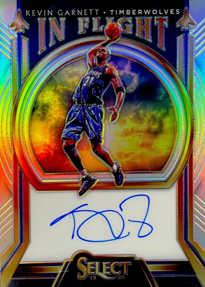 Kevin Garnett 2019 Select #IF-KGA In Flight Signatures (/49) Price