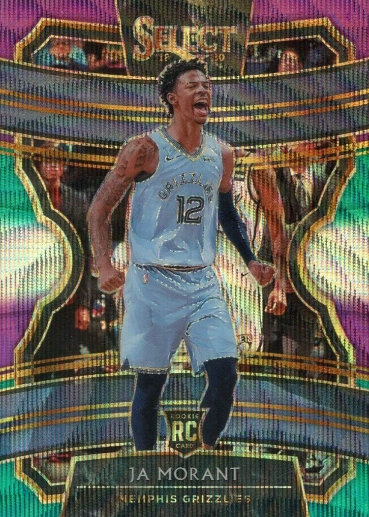 Ja Morant 2019 Select #72 Concourse Tri-Color Price Guide - Sports