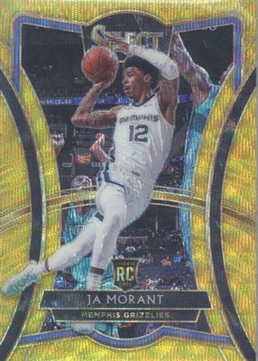 2019 Select #120 Premier Level Tmall Gold Wave
