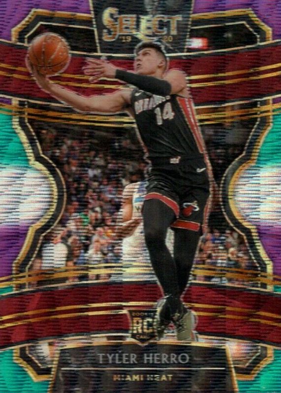 Tyler Herro 2019 Select #63 Concourse Tri-Color Rookie SGC 10