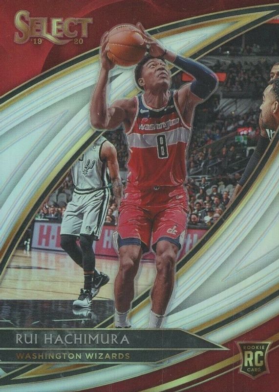 Rui Hachimura 2019 Select #265 Courtside Silver Rookie PSA 10