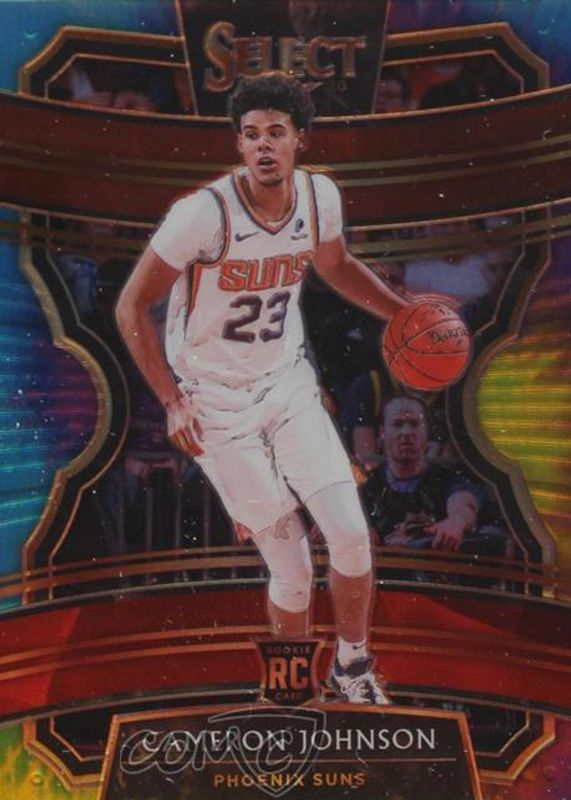 Cameron Johnson 2019 Select #8 Concourse Tie-Dye /25 Rookie RAW