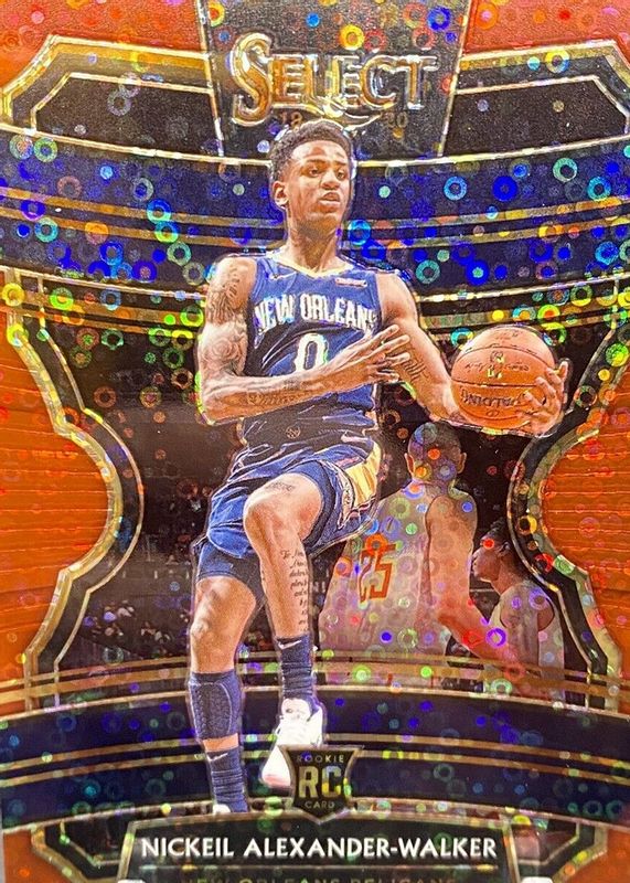 Nickeil Alexander-Walker 2019 Select #49 Concourse Red Disco /49 Rookie RAW