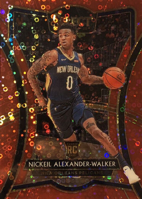 Nickeil Alexander-Walker 2019 Select #195 Premier Level Red Disco /49 Rookie SGC 10