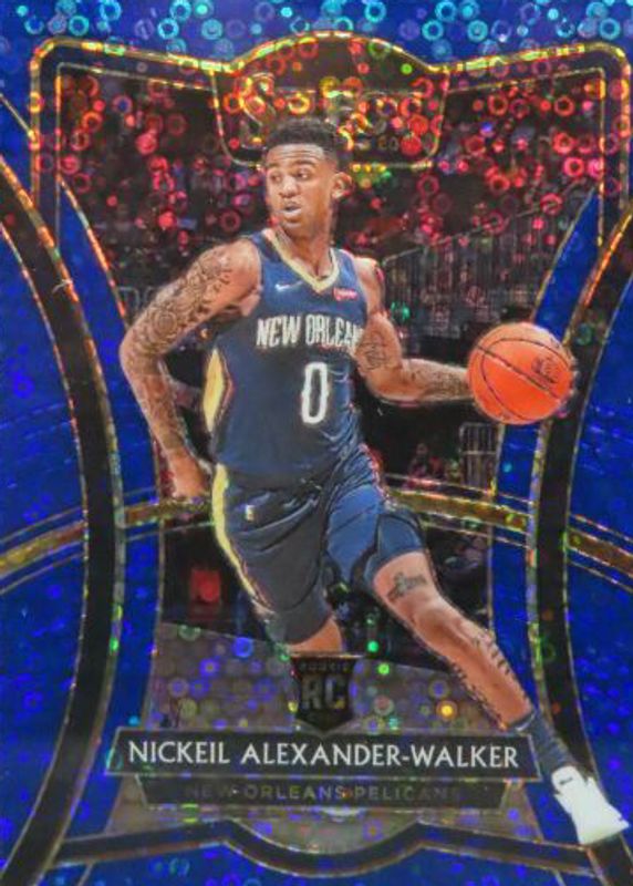 Nickeil Alexander-Walker 2019 Select #195 Premier Level Blue Disco /25 Rookie PSA 10