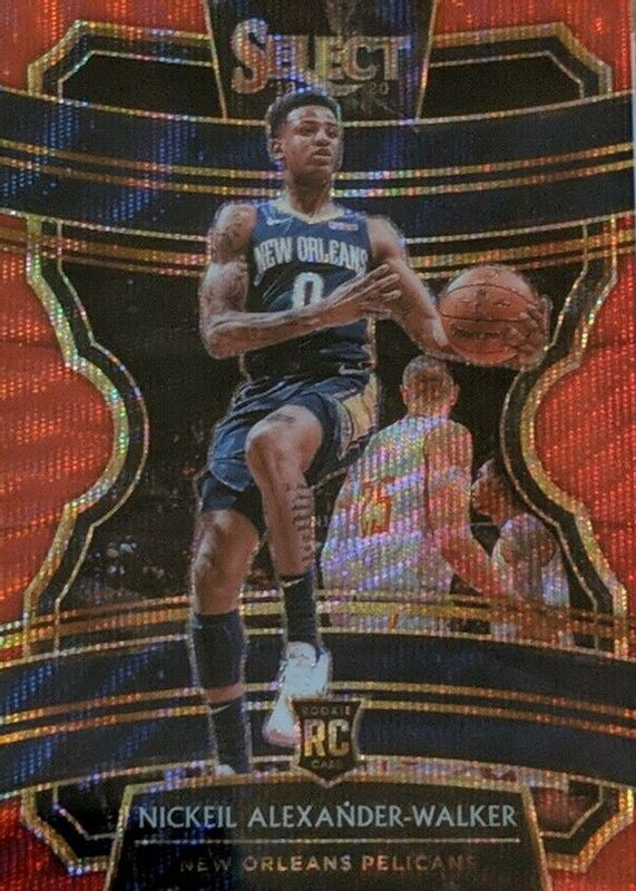 Nickeil Alexander-Walker 2019 Select #49 Concourse Tmall Red Wave Rookie SGC 9.5