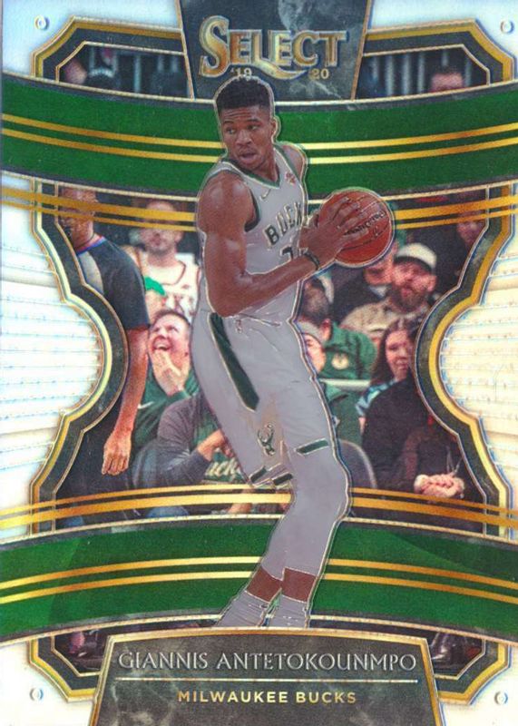 Giannis Antetokounmpo 2019 Select #22 Concourse Silver PSA 10