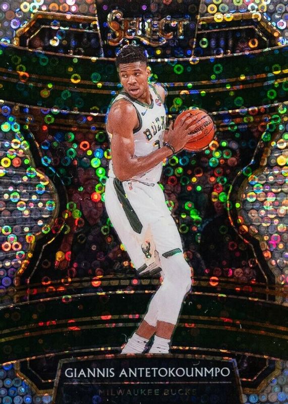 Giannis Antetokounmpo 2019 Select #22 Concourse Disco PSA 10